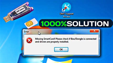 missing smart card installing qcfire|Fix All UMT Error.